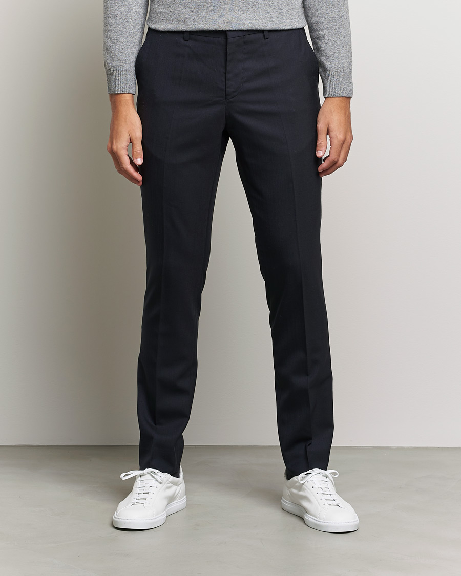 Herr | Kostymbyxor | Filippa K | Liam Cool Wool Slacks Dark Navy