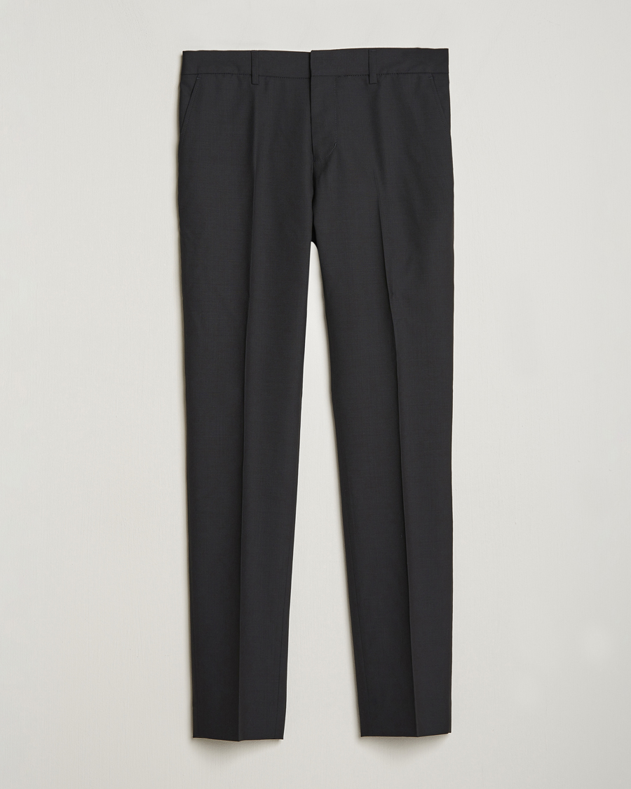 Herr | | Filippa K | Liam Cool Wool Slacks Black
