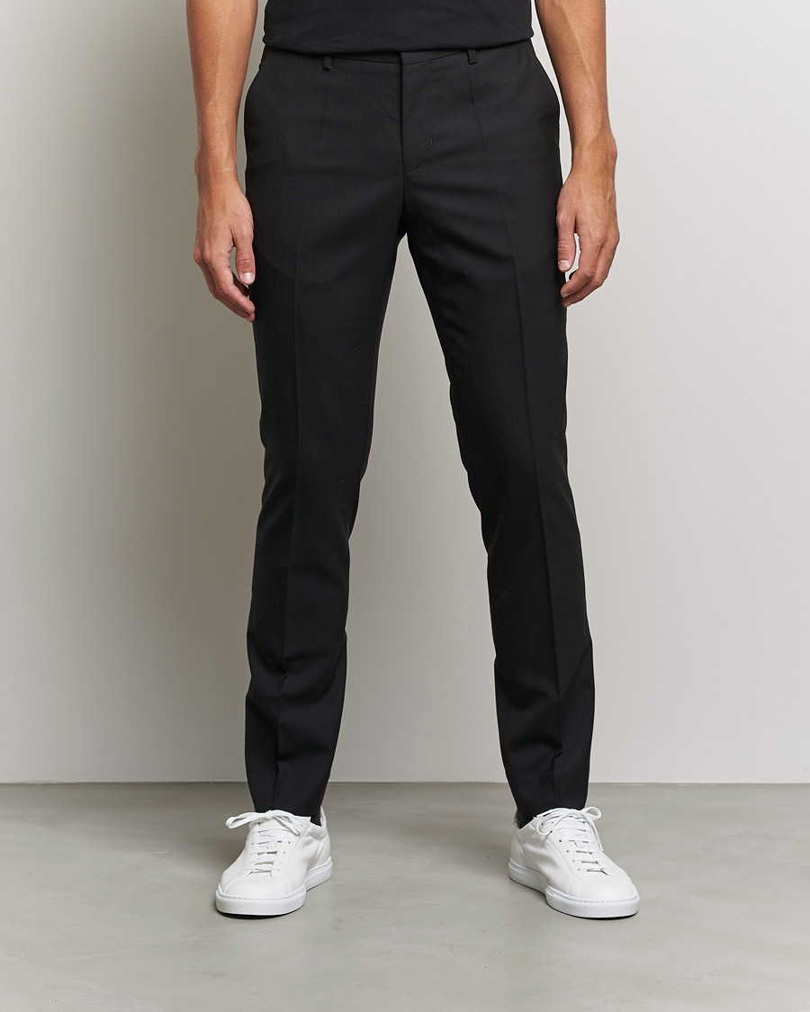 Herr | Wardrobe basics | Filippa K | Liam Cool Wool Slacks  Black