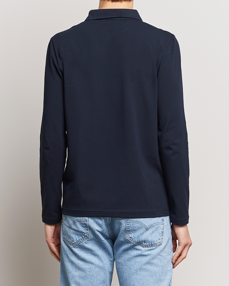 Herr | Pikéer | Filippa K | Luke Lycra Poloshirt Navy