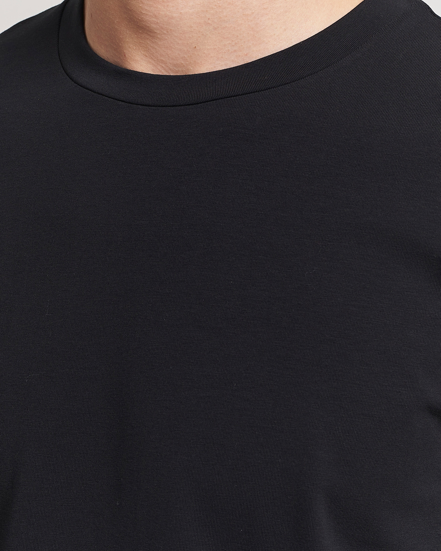 Herr | T-Shirts | Filippa K | Soft Lycra Tee Black