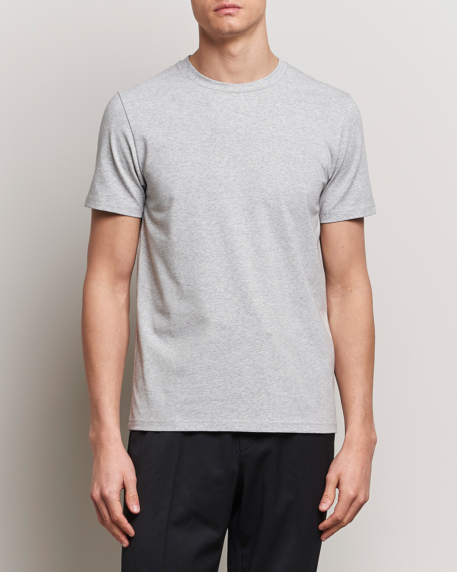 Herr | Kortärmade t-shirts | Filippa K | Soft Lycra Tee Light Grey Melange