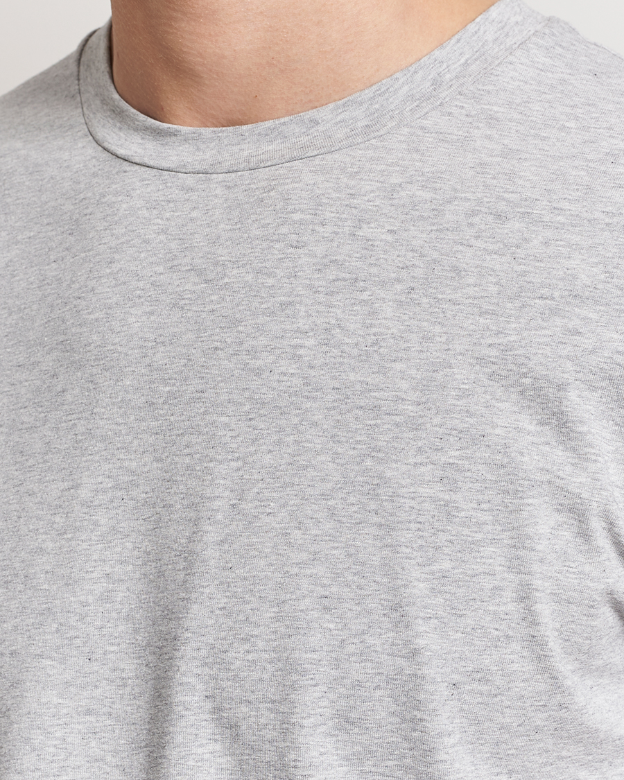 Herr | T-Shirts | Filippa K | Soft Lycra Tee Light Grey Melange
