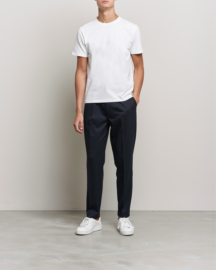 Herr | T-Shirts | Filippa K | Stretch Cotton Tee White