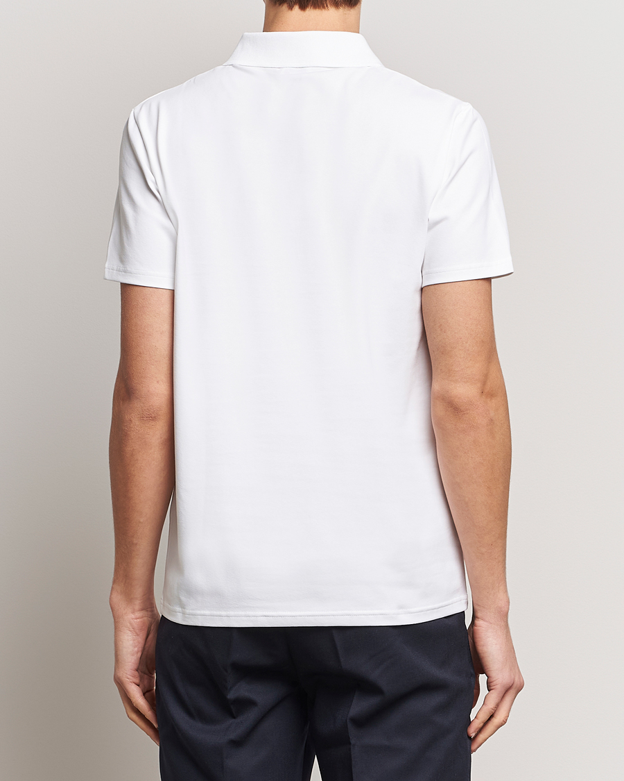 Herr | Pikéer | Filippa K | Soft Lycra Polo Tee White