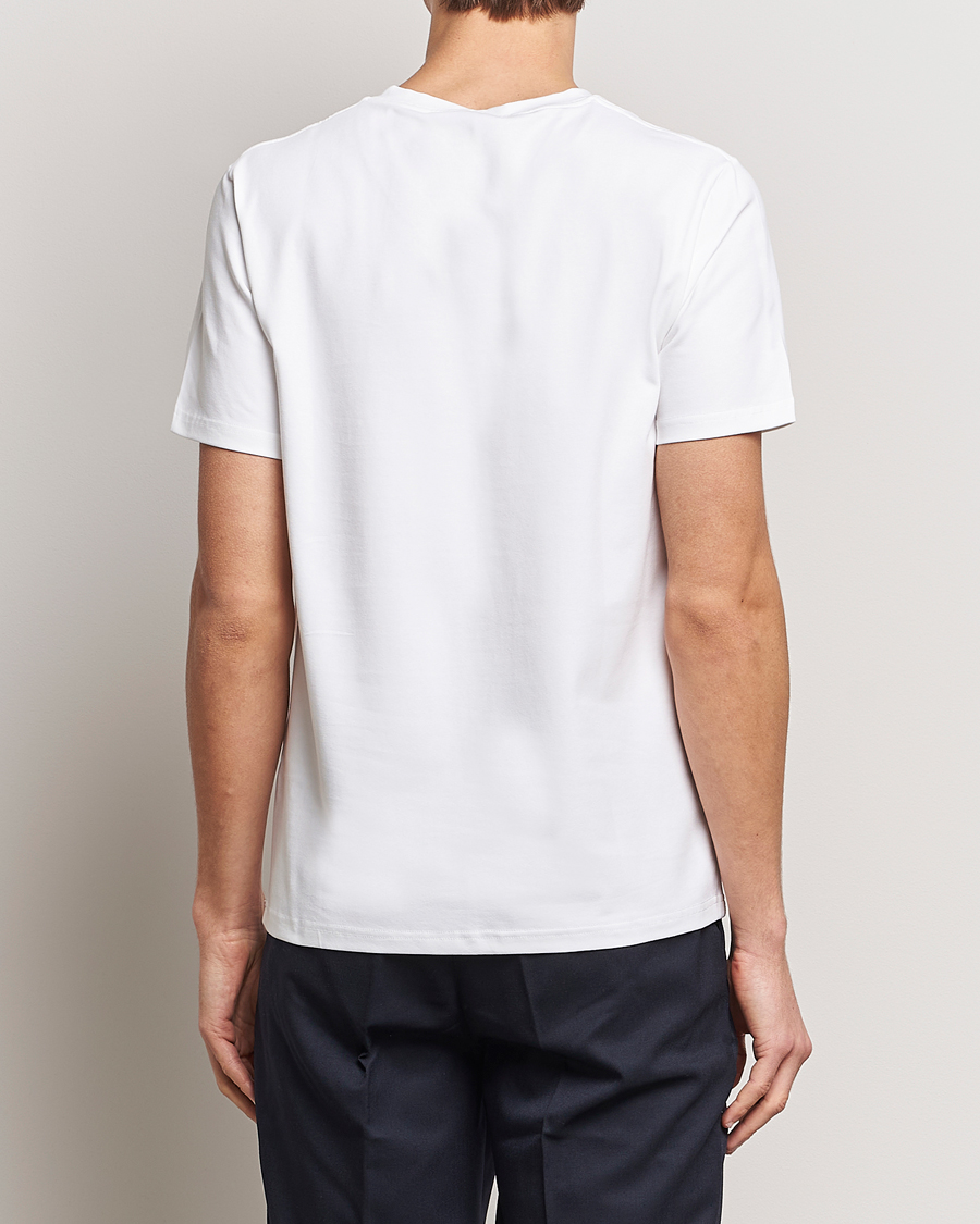 Herr | T-Shirts | Filippa K | Soft Lycra V-Neck Tee White
