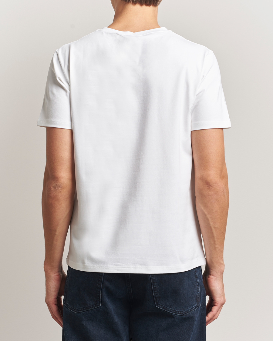 Herr | T-Shirts | Filippa K | Soft Lycra V-Neck Tee White