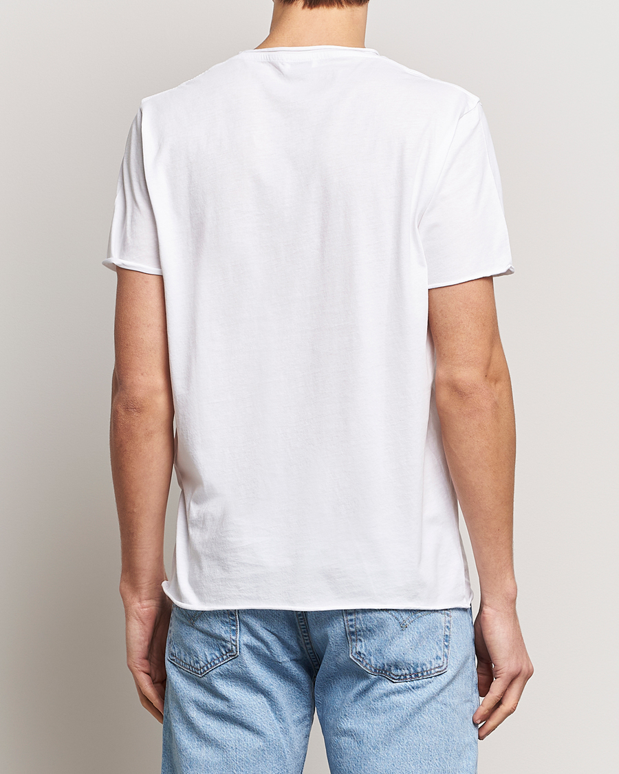 Herr | T-Shirts | Filippa K | Roll Neck Crew Neck Tee White