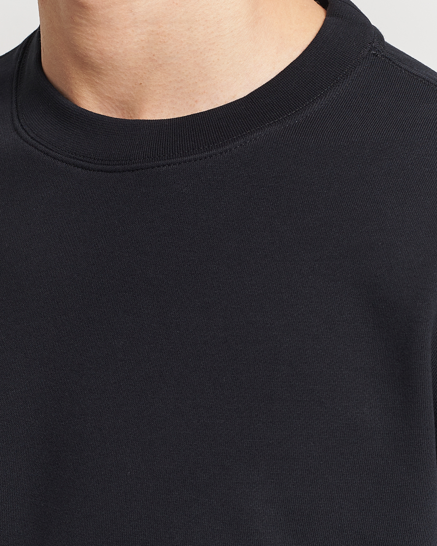 Herr | Tröjor | Filippa K | Gustaf Cotton Sweatshirt Black