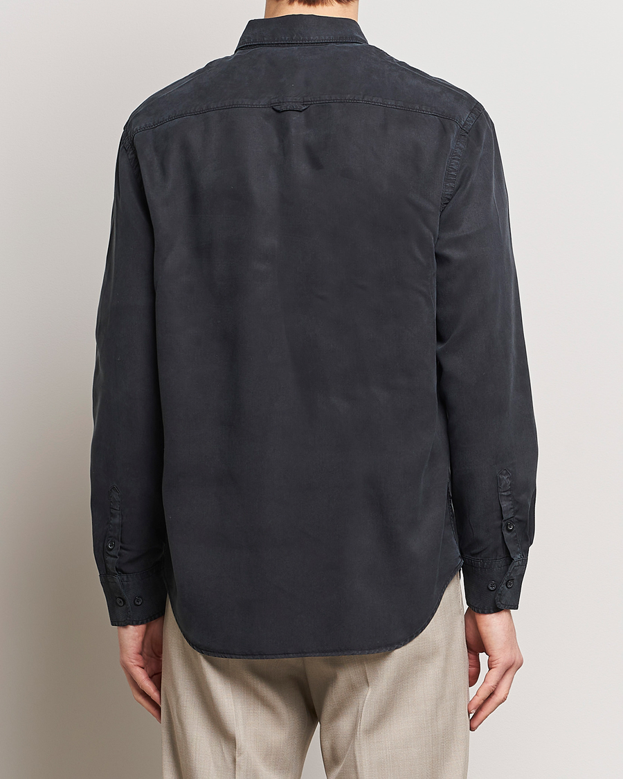 Herr | Skjortor | Filippa K | Zachary Tencel Shirt Almost Black