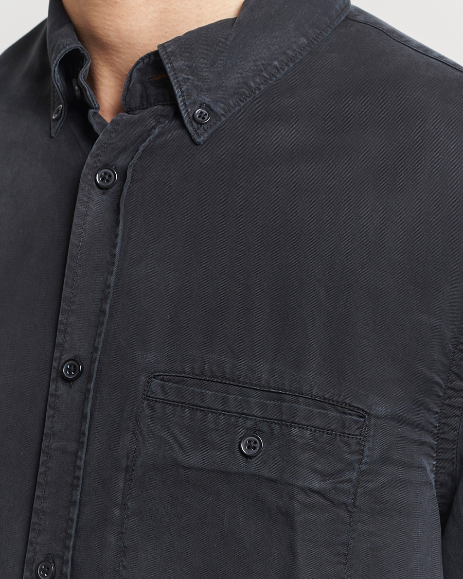 Herr | Skjortor | Filippa K | Zachary Tencel Shirt Almost Black