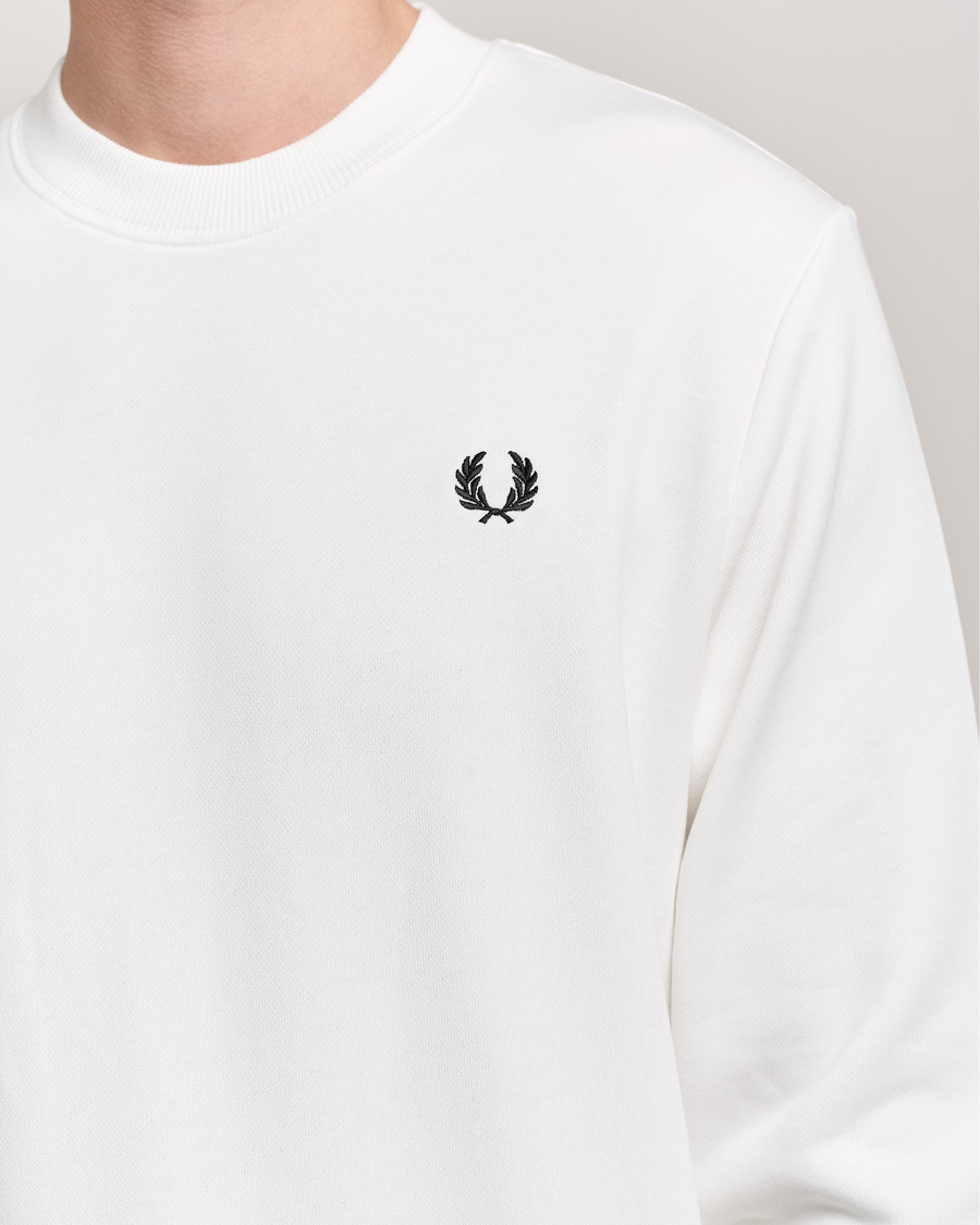 Herr | Tröjor | Fred Perry | Crew Neck Sweatshirt Snow White