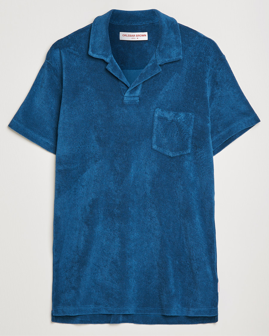 Herr | Pikéer | Orlebar Brown | Terry Polo Oceanic Blue