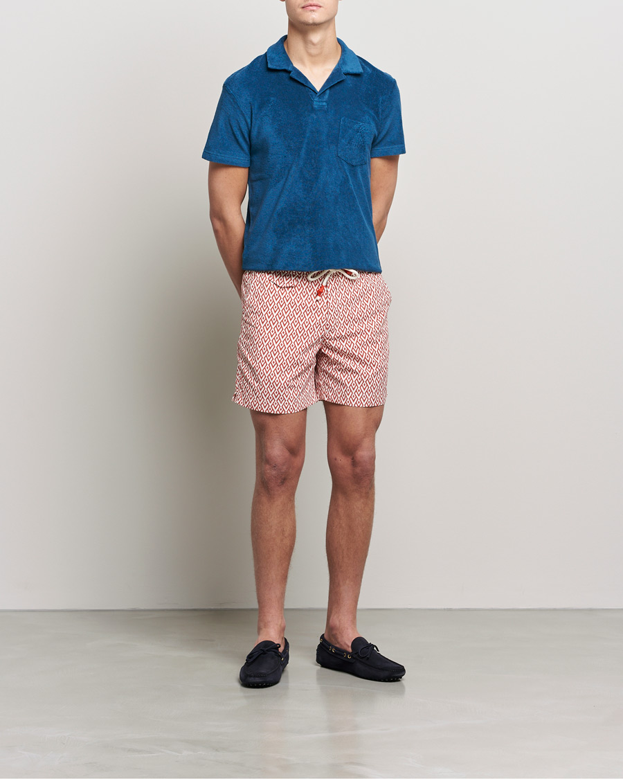 Herr | Pikéer | Orlebar Brown | Terry Polo Oceanic Blue