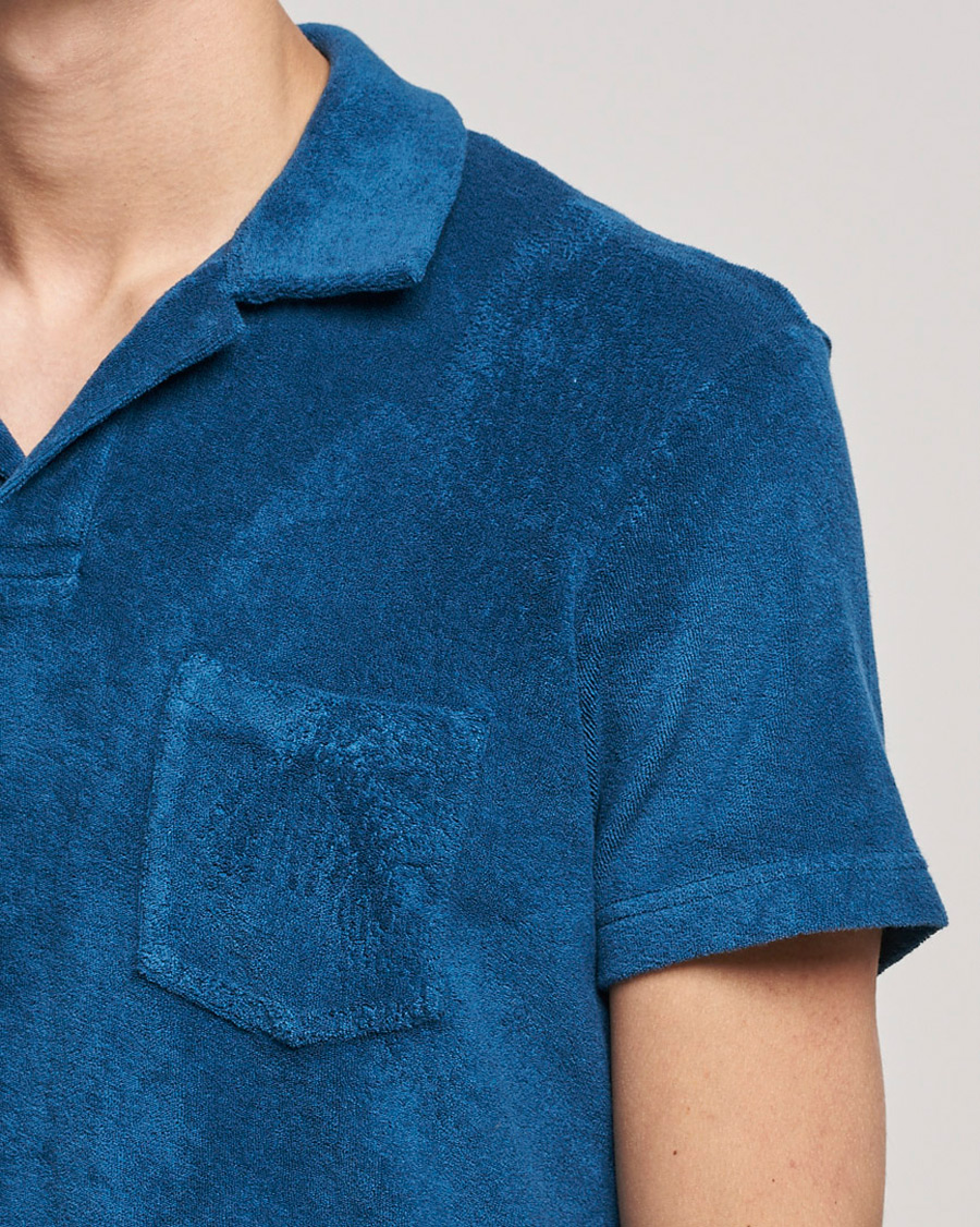 Herr | Pikéer | Orlebar Brown | Terry Polo Oceanic Blue