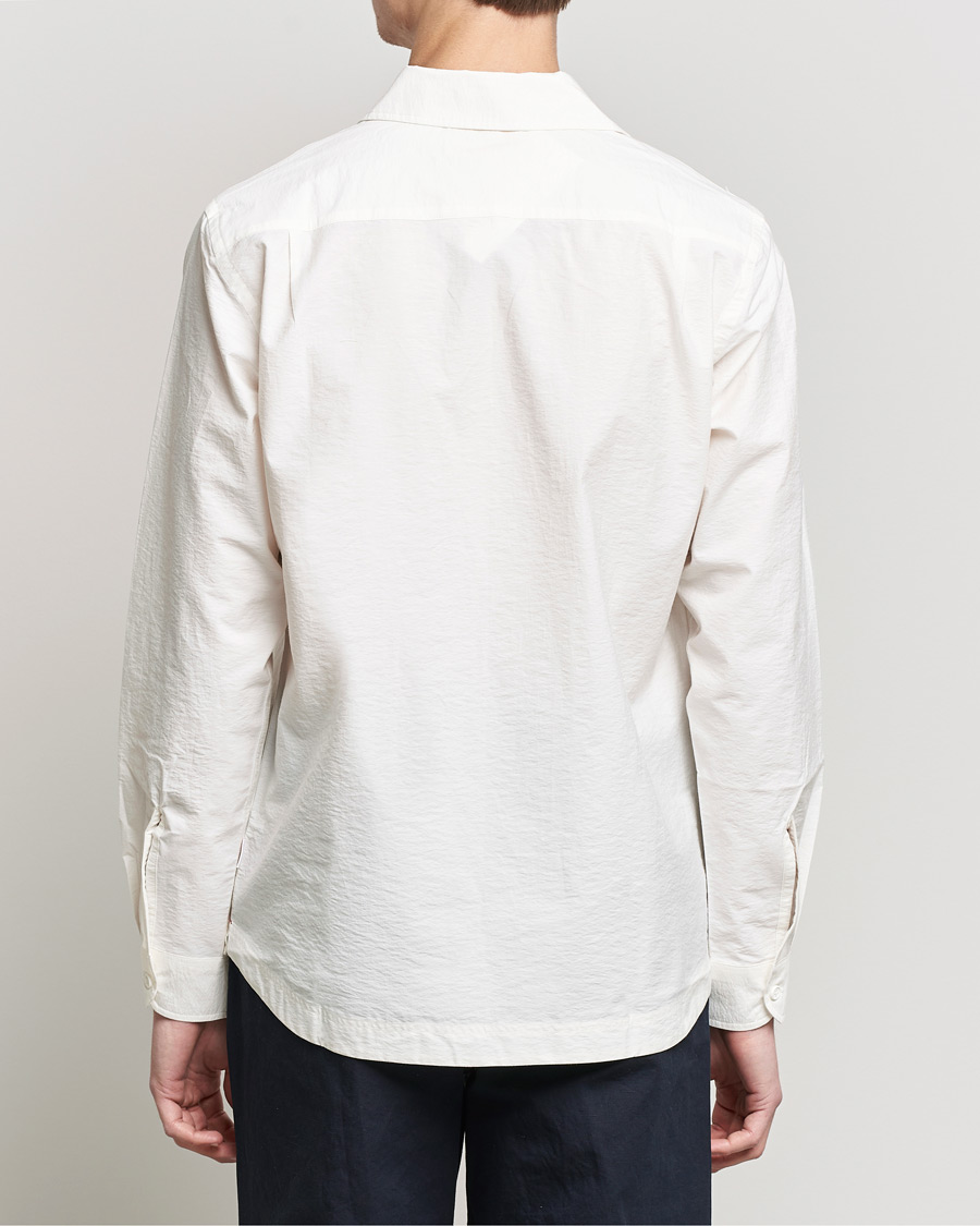 Herr | Skjortor | Orlebar Brown | Ridley Resort Collar Cotton Shirt White Sand