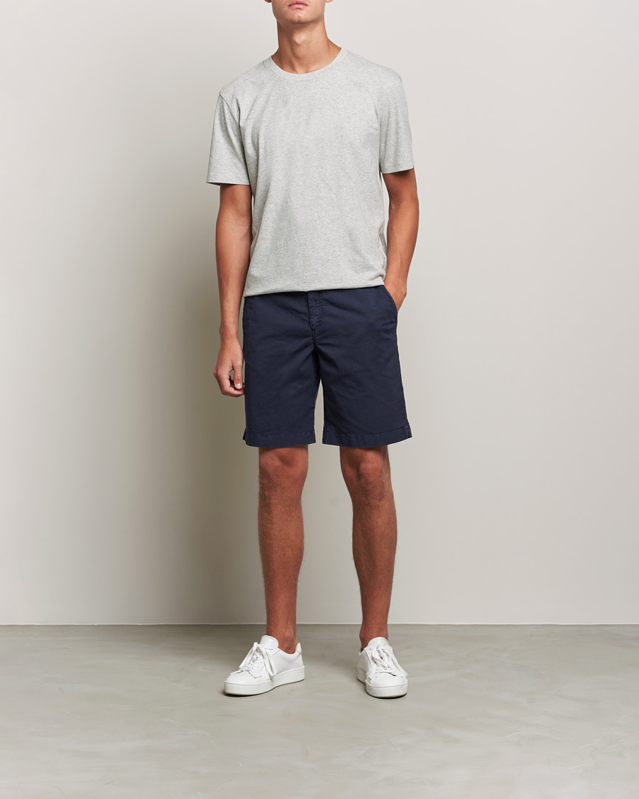 Herr | Shorts | Orlebar Brown | Dane Cotton Twill Shorts Night Iris