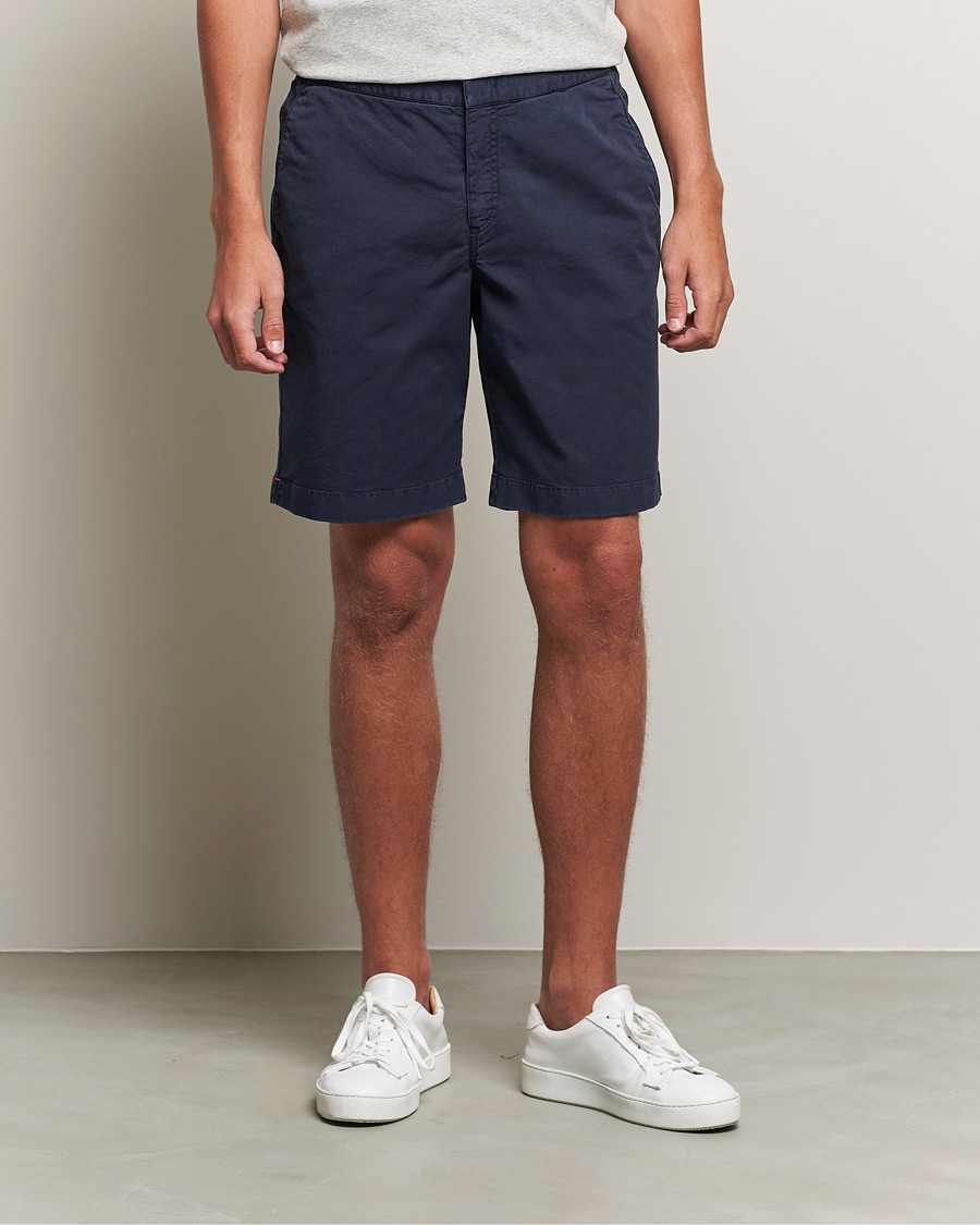 Herr | Shorts | Orlebar Brown | Dane Cotton Twill Shorts Night Iris