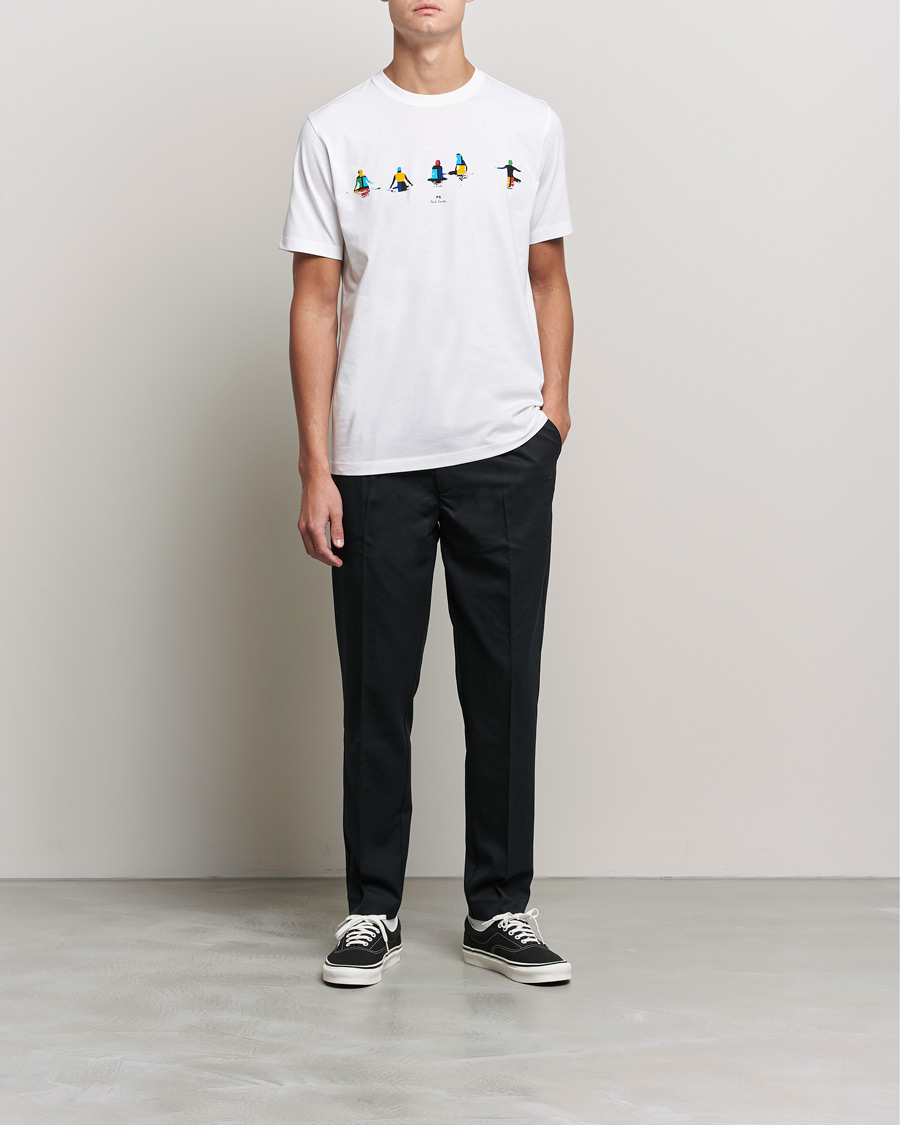 Herr | T-Shirts | PS Paul Smith | Kayaks Organic Cotton Tee White