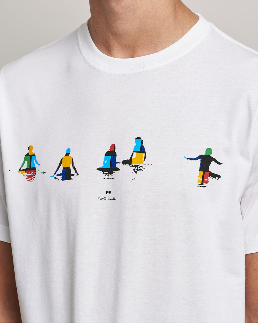 Herr | T-Shirts | PS Paul Smith | Kayaks Organic Cotton Tee White