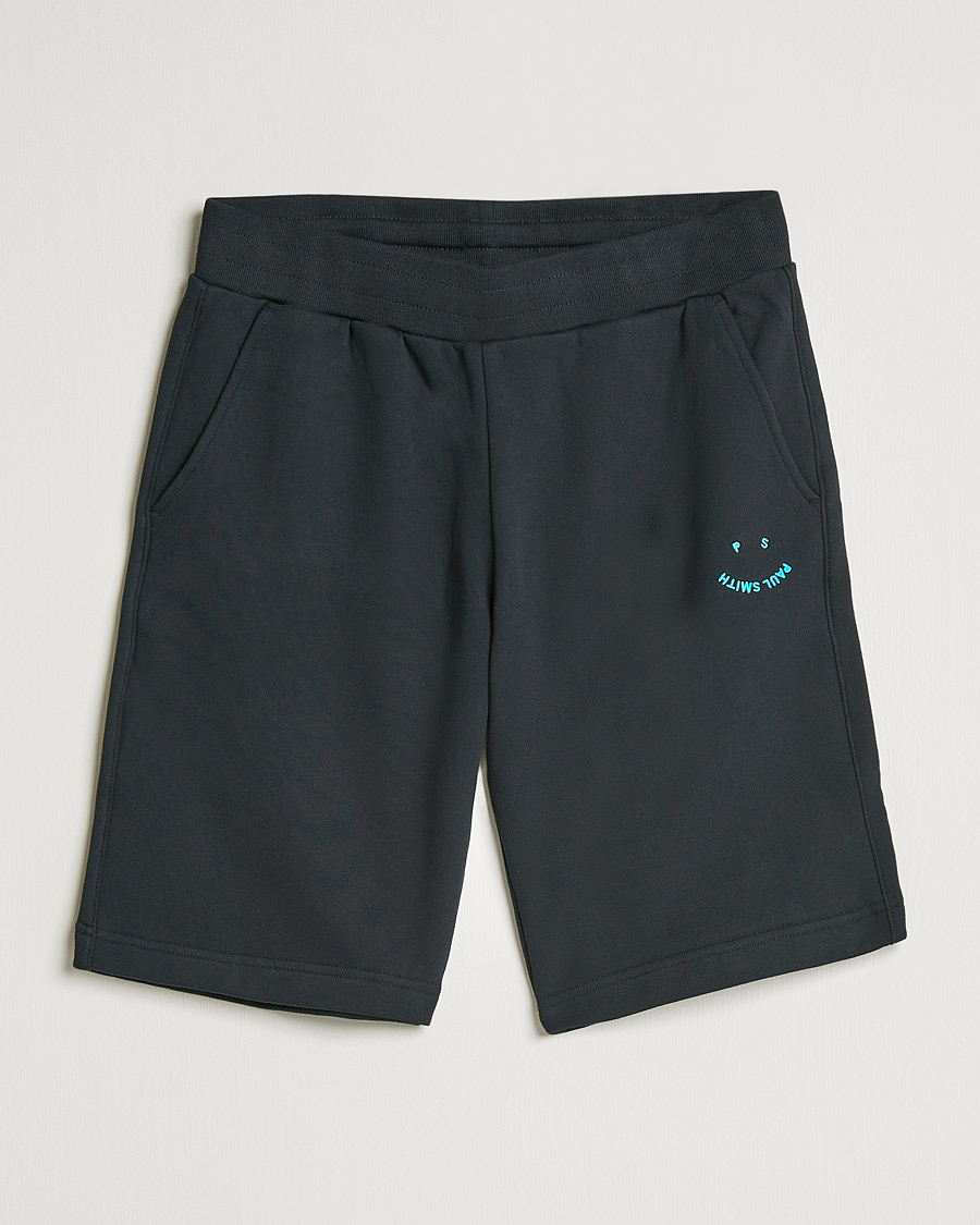 Herr | Shorts | PS Paul Smith | Happy Organic Cotton Shorts Black