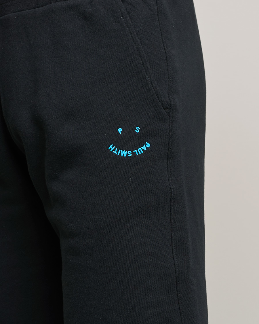 Herr | Shorts | PS Paul Smith | Happy Organic Cotton Shorts Black