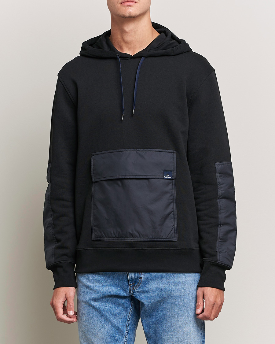 Herr | Tröjor | PS Paul Smith | Organic Cotton Hoodie Black