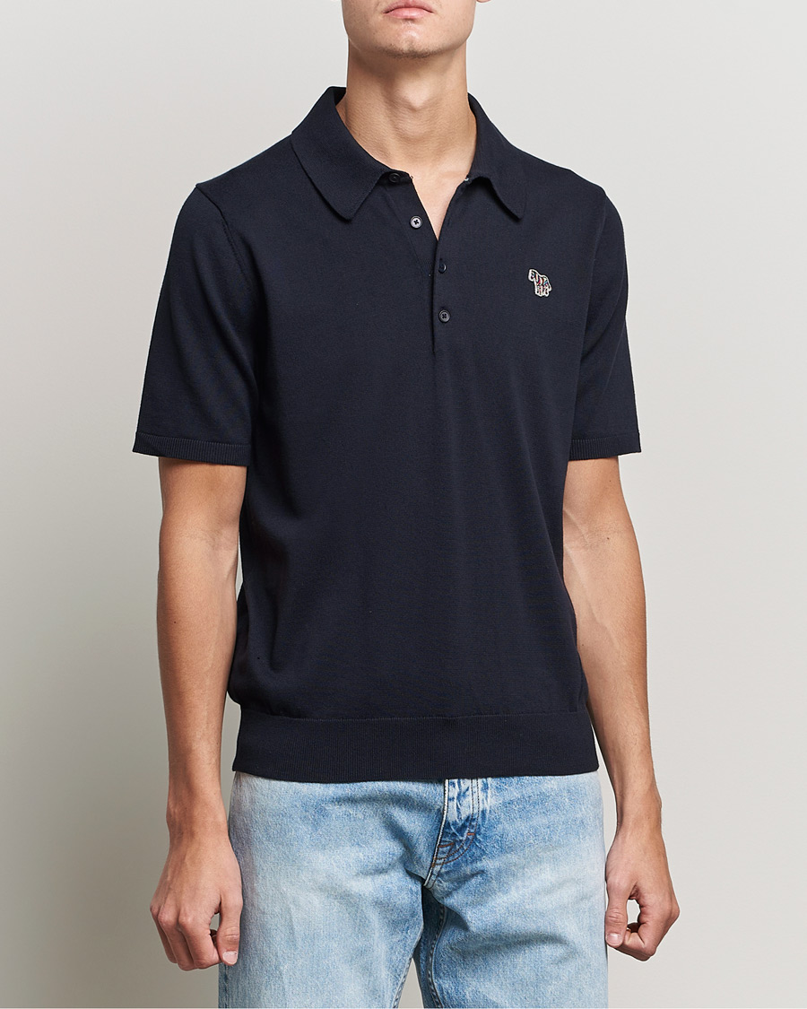 Herr | Pikéer | PS Paul Smith | Pullover Polo Navy