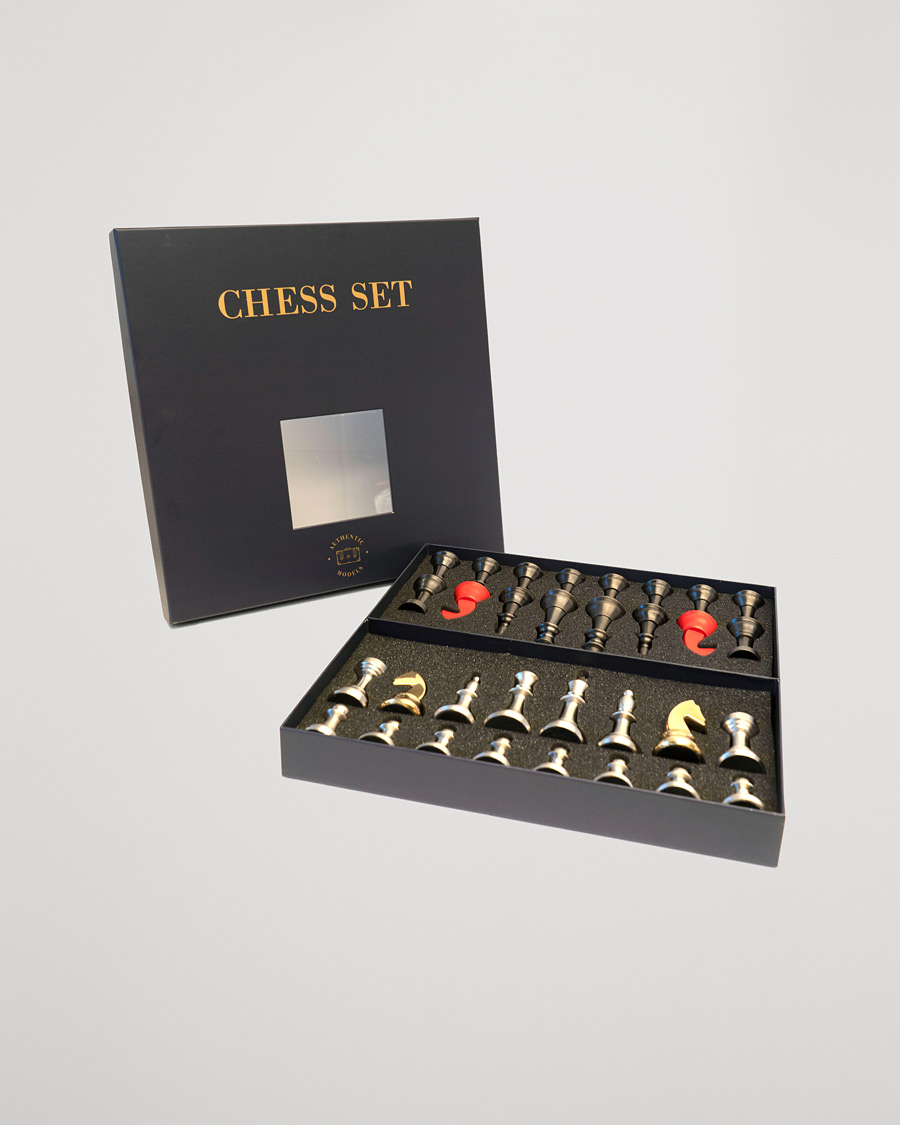 Herr | Spel & fritid | Authentic Models | Chess Set Metal