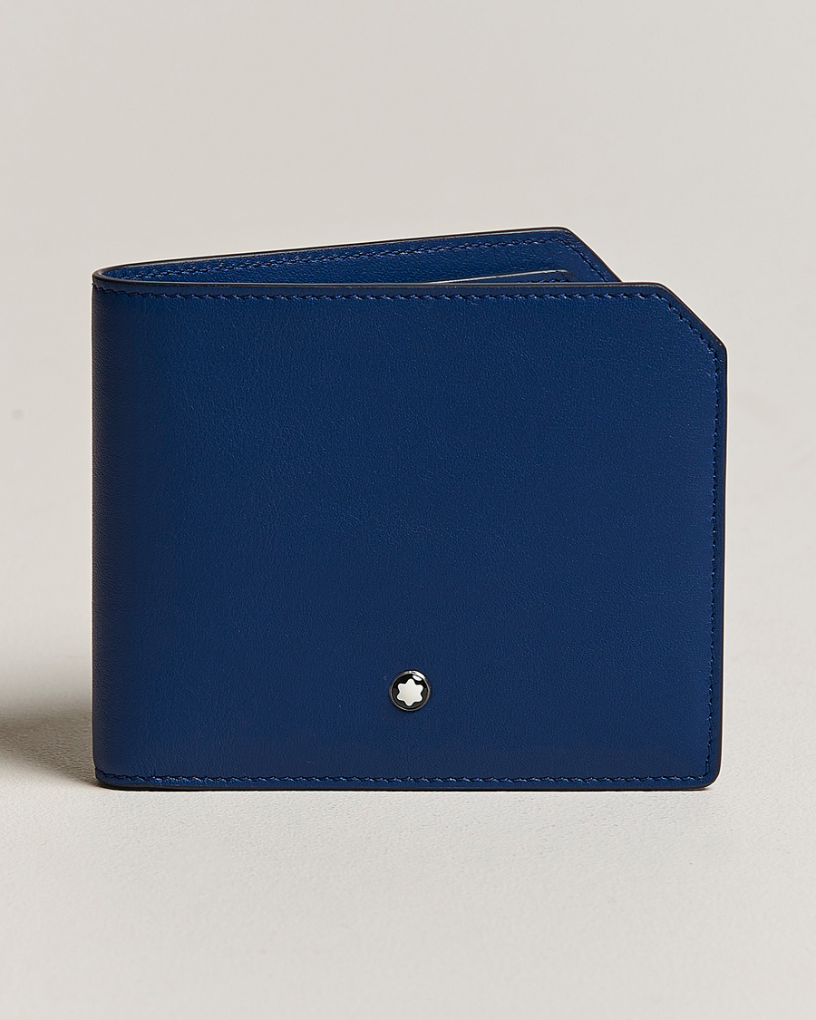 Herr | Montblanc Meisterstück Selection Soft Wallet 6cc Cobalt Blue | Montblanc | Meisterstück Selection Soft Wallet 6cc Cobalt Blue