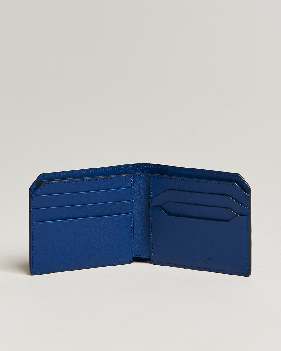 Herr |  | Montblanc | Meisterstück Selection Soft Wallet 6cc Cobalt Blue