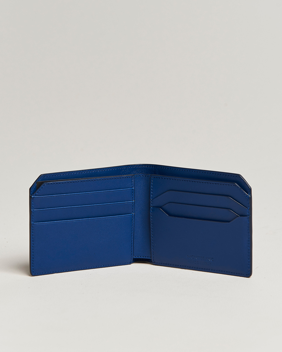 Herr | Montblanc Meisterstück Selection Soft Wallet 6cc Cobalt Blue | Montblanc | Meisterstück Selection Soft Wallet 6cc Cobalt Blue