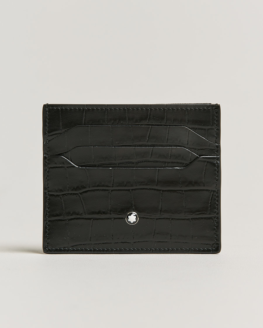 Herr | Montblanc Meisterstück Selection Card Holder 6cc Black | Montblanc | Meisterstück Selection Card Holder 6cc Black
