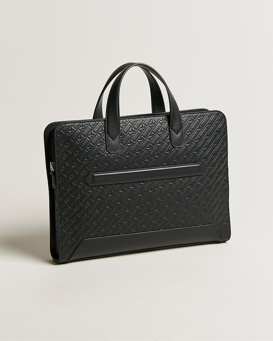 Herr | Montblanc M Gram Thin Document Case Black | Montblanc | M Gram Thin Document Case Black