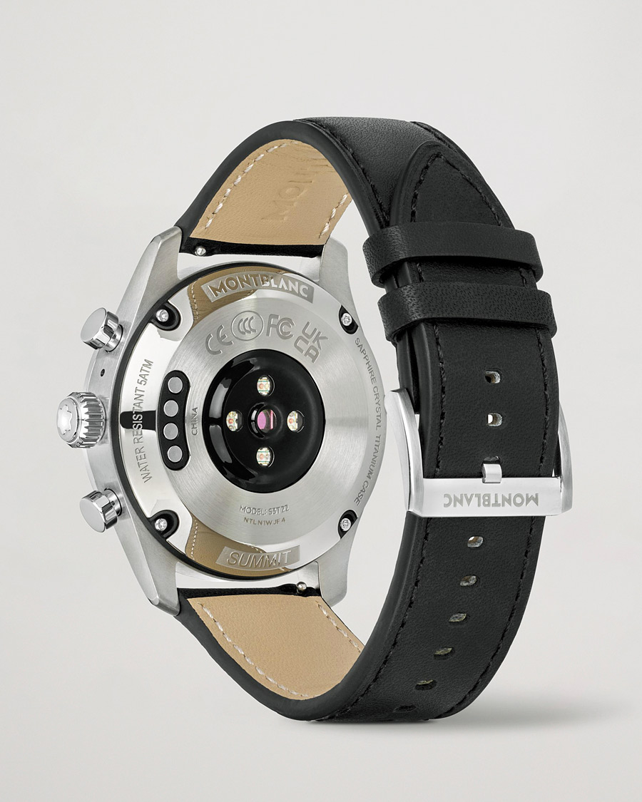 Herr | Gummistrap | Montblanc | Summit 3 Smartwatch Grey
