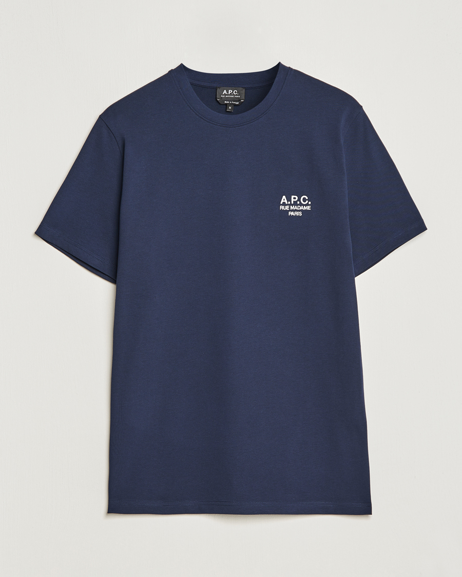 Herr | T-Shirts | A.P.C. | Raymond T-Shirt Navy