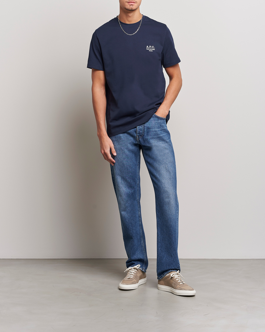 Herr | T-Shirts | A.P.C. | Raymond T-Shirt Navy