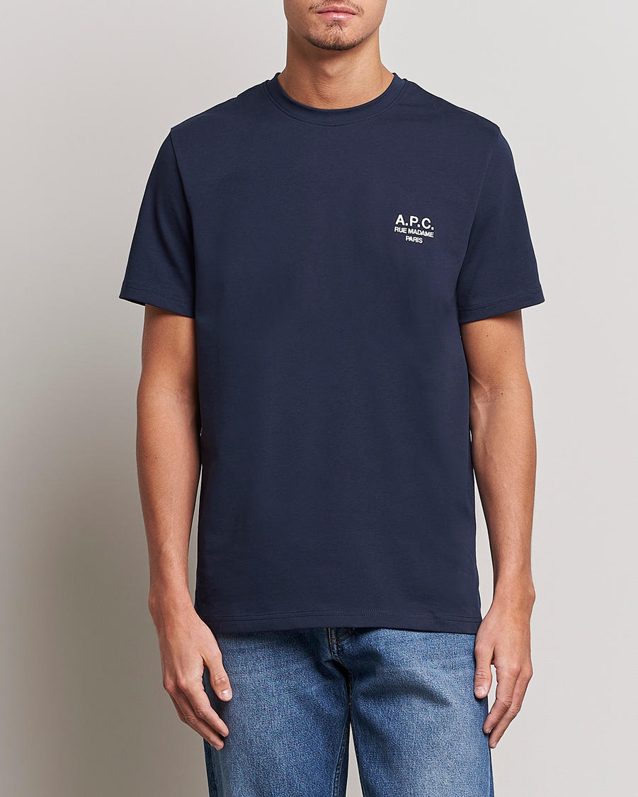 Herr | A.P.C. | A.P.C. | Raymond T-Shirt Navy