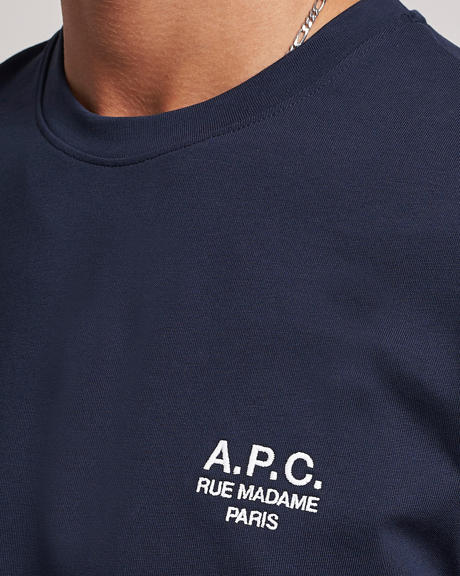 Herr | T-Shirts | A.P.C. | Raymond T-Shirt Navy