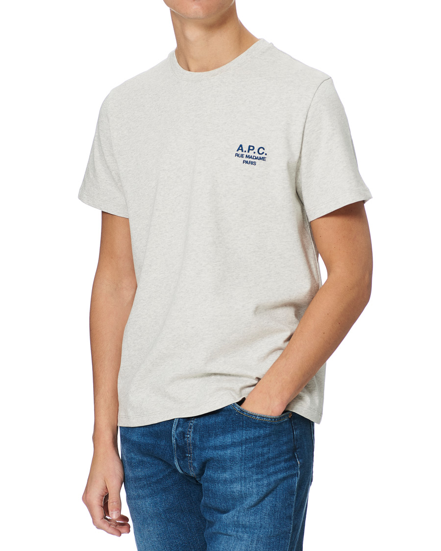 Herr | T-Shirts | A.P.C. | Raymond T-Shirt Heather Grey