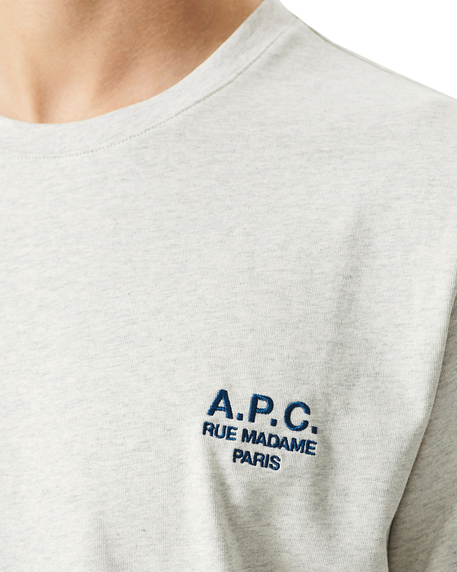 Herr | T-Shirts | A.P.C. | Raymond T-Shirt Heather Grey