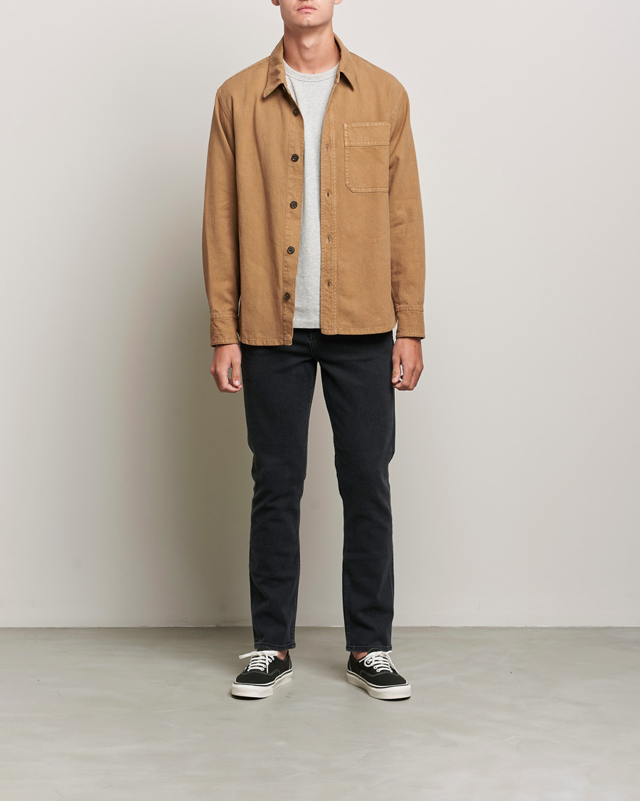 Herr | Skjortor | A.P.C. | Basile Overshirt Brown