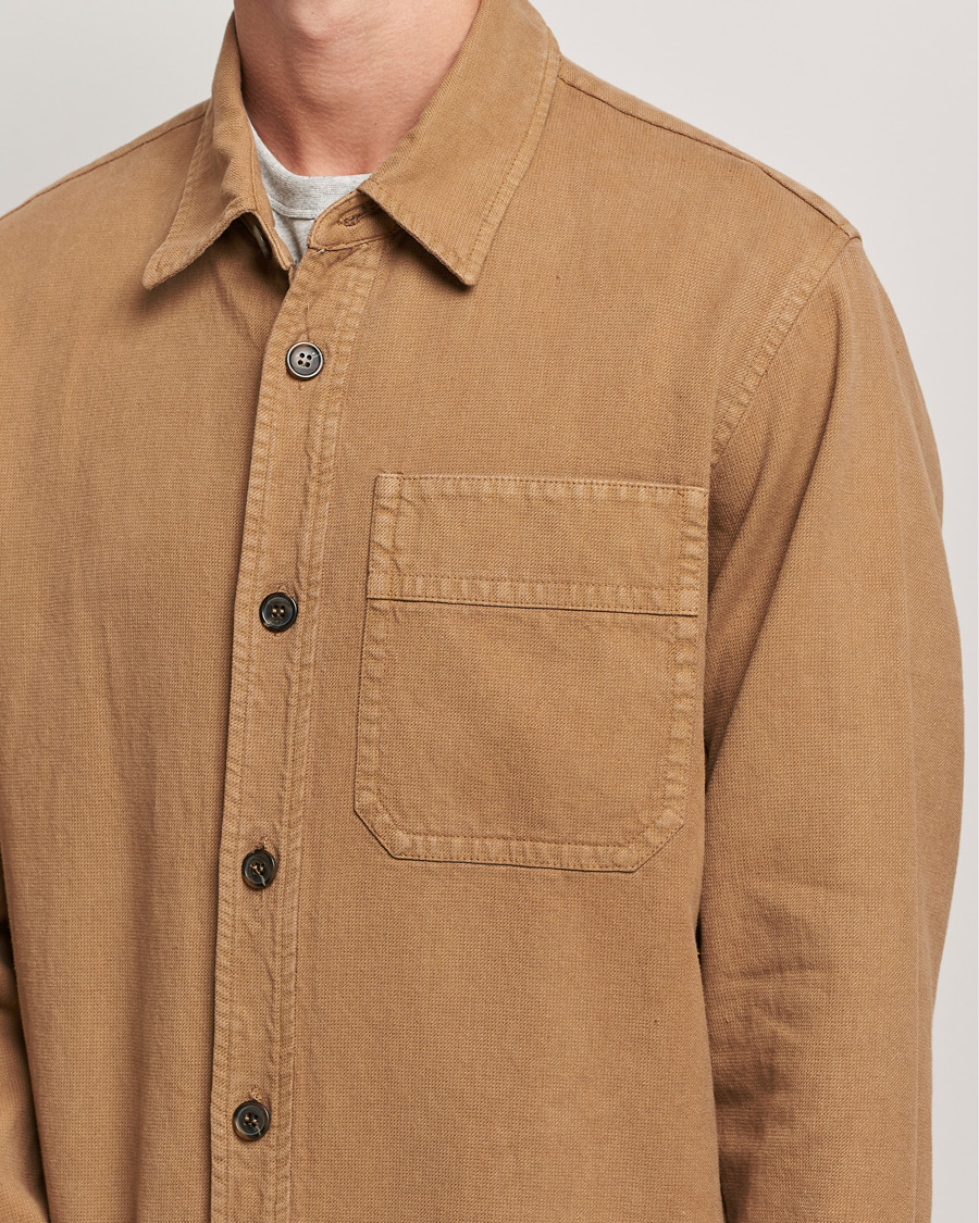 Herr | Skjortor | A.P.C. | Basile Overshirt Brown