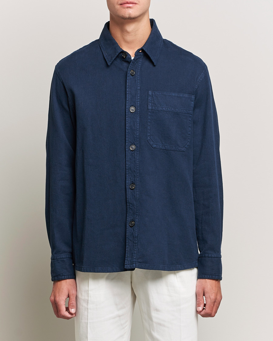 Herr | Skjortor | A.P.C. | Basile Overshirt Navy