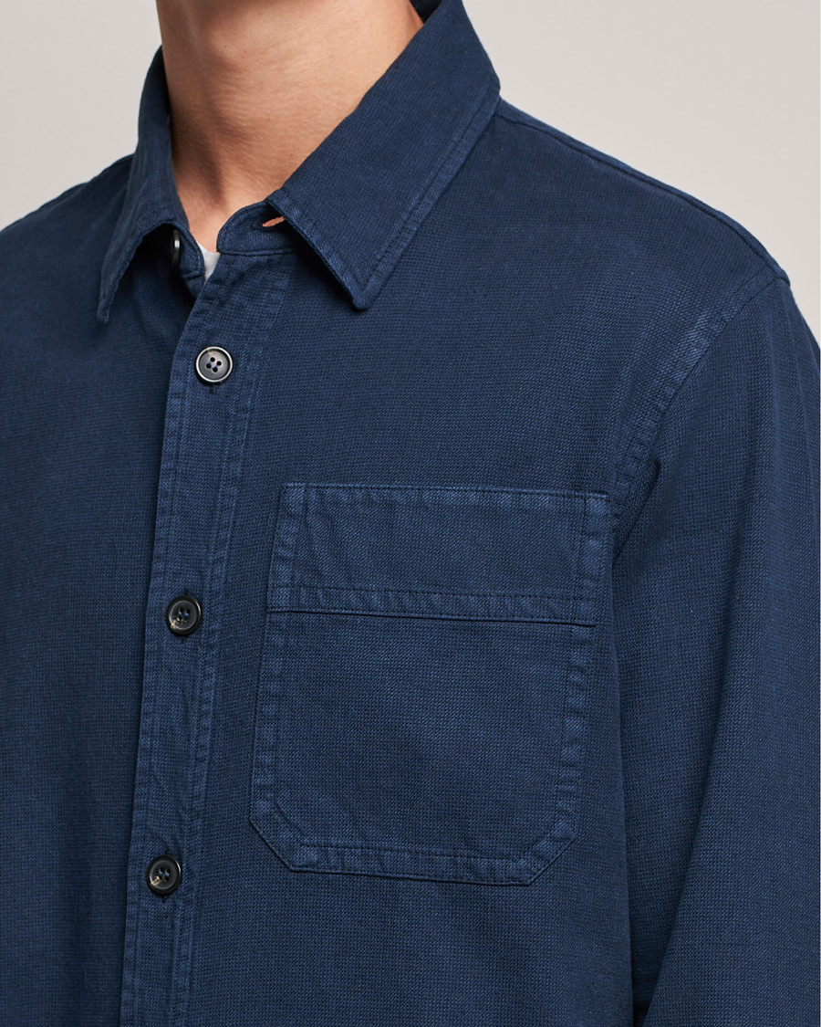 Herr | Skjortor | A.P.C. | Basile Overshirt Navy