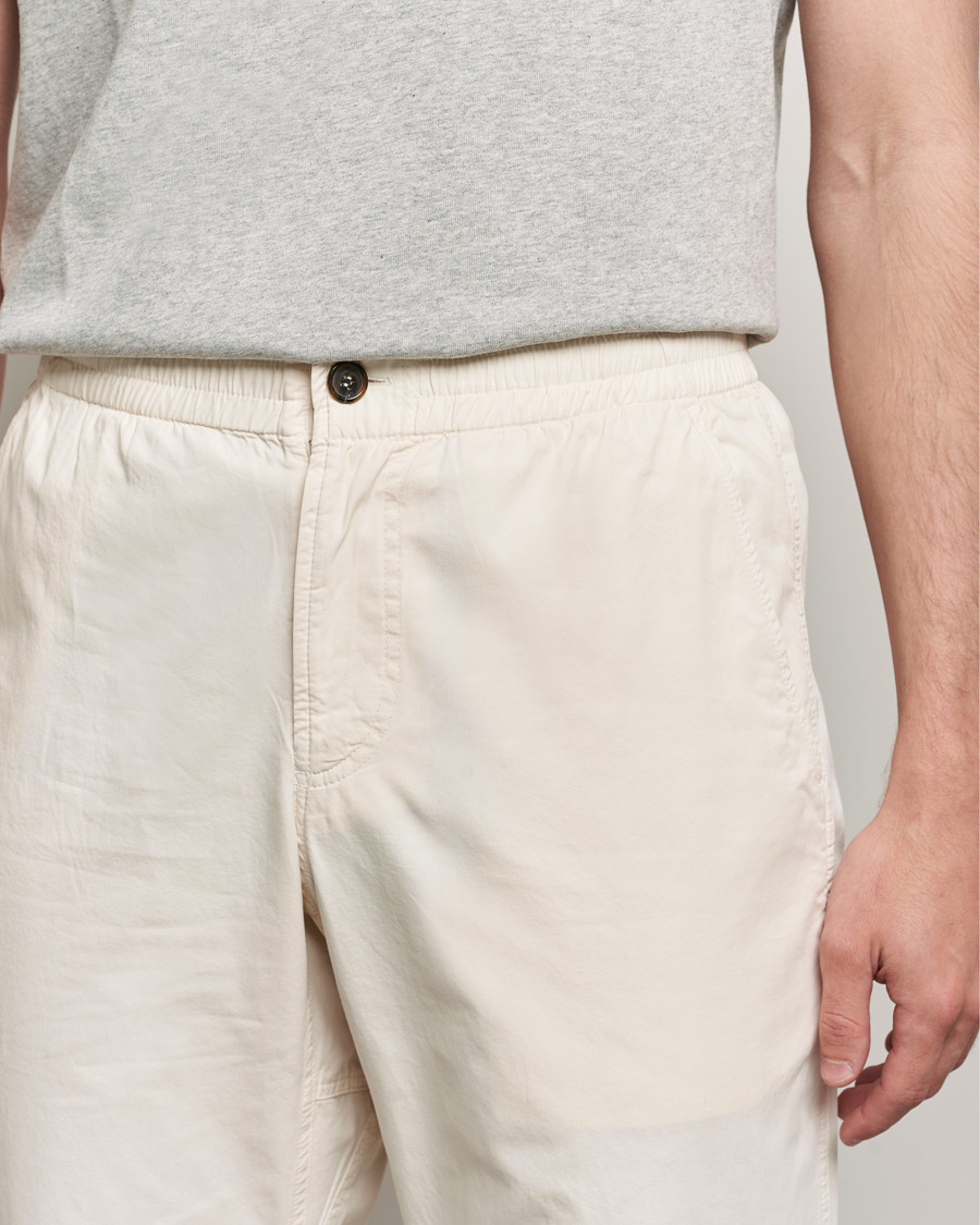 Herr | Byxor | A.P.C. | Chuck Drawstring Chinos Ecru