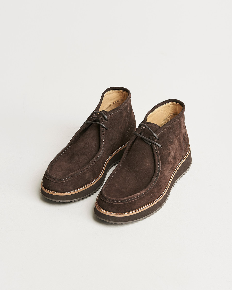 Herr | | A.P.C. | Desert Boots Dark Brown Suede