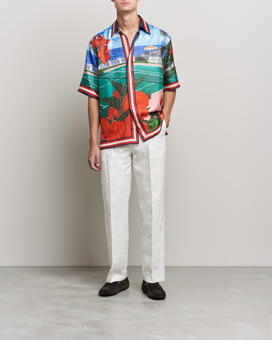 Herr | Skjortor | GANT | Relaxed Scenery Short Sleeve Shirt Multi