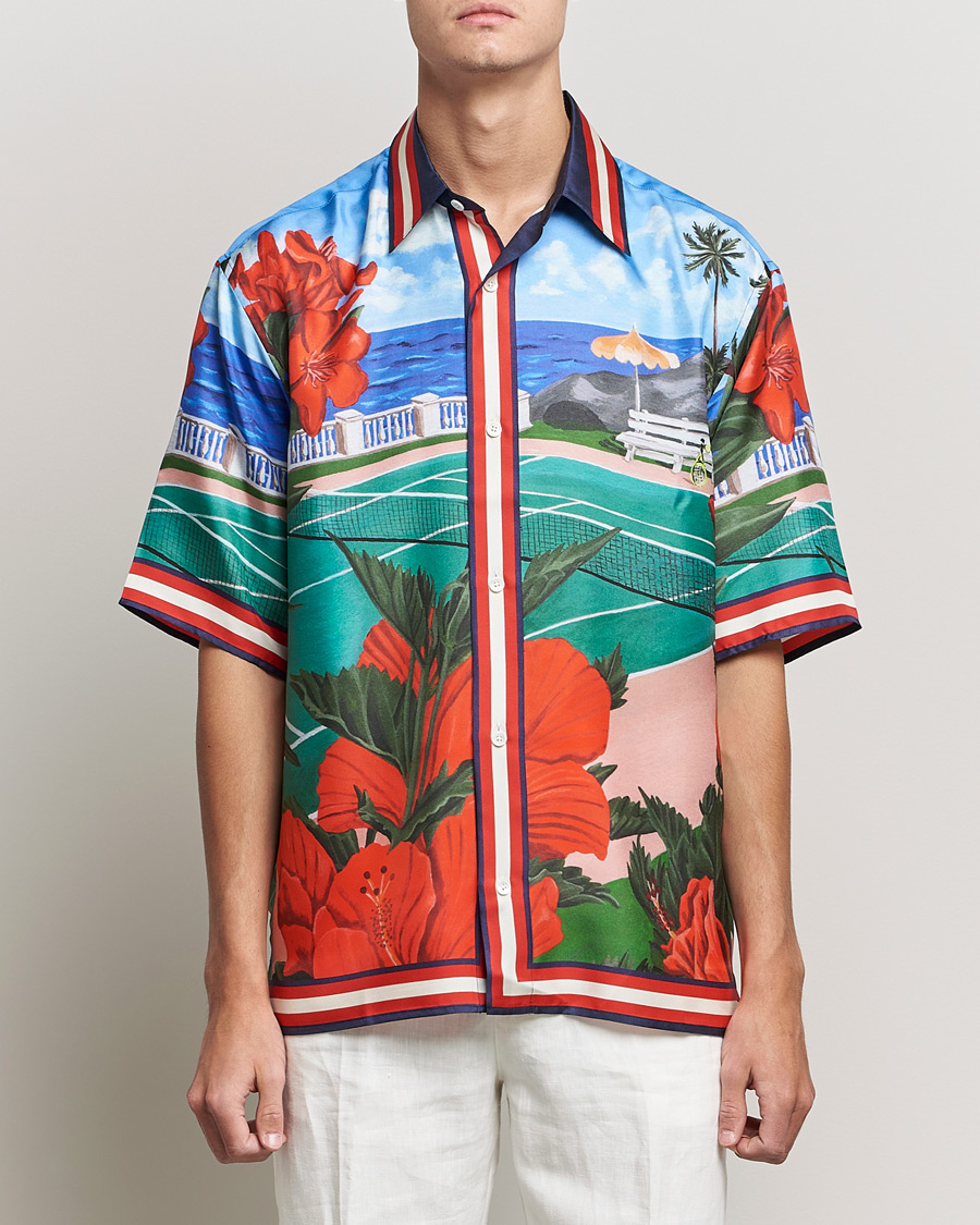 Herr | Skjortor | GANT | Relaxed Scenery Short Sleeve Shirt Multi