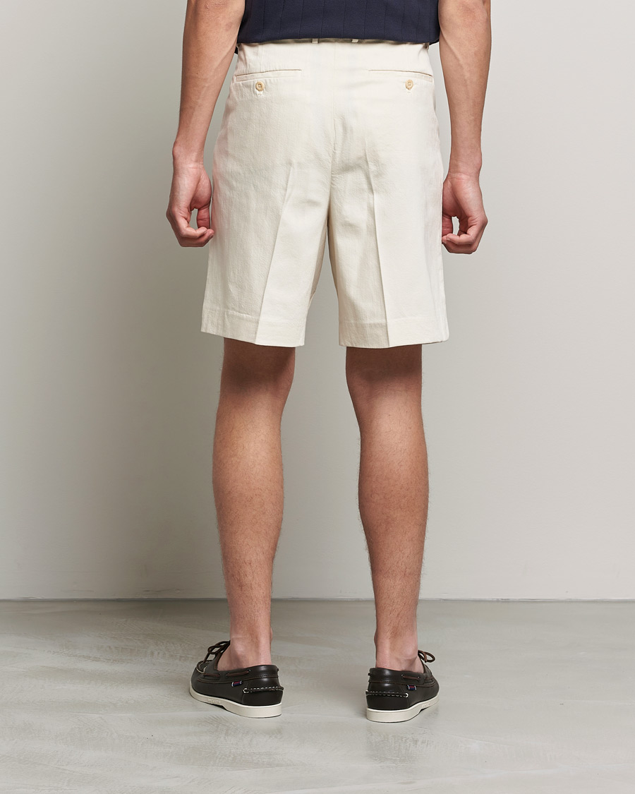 Herr | Shorts | GANT | Tailored Volume Shorts Caulk White